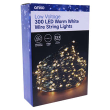 Load image into Gallery viewer, Festive Magic 300 Warm White LED String Lights
