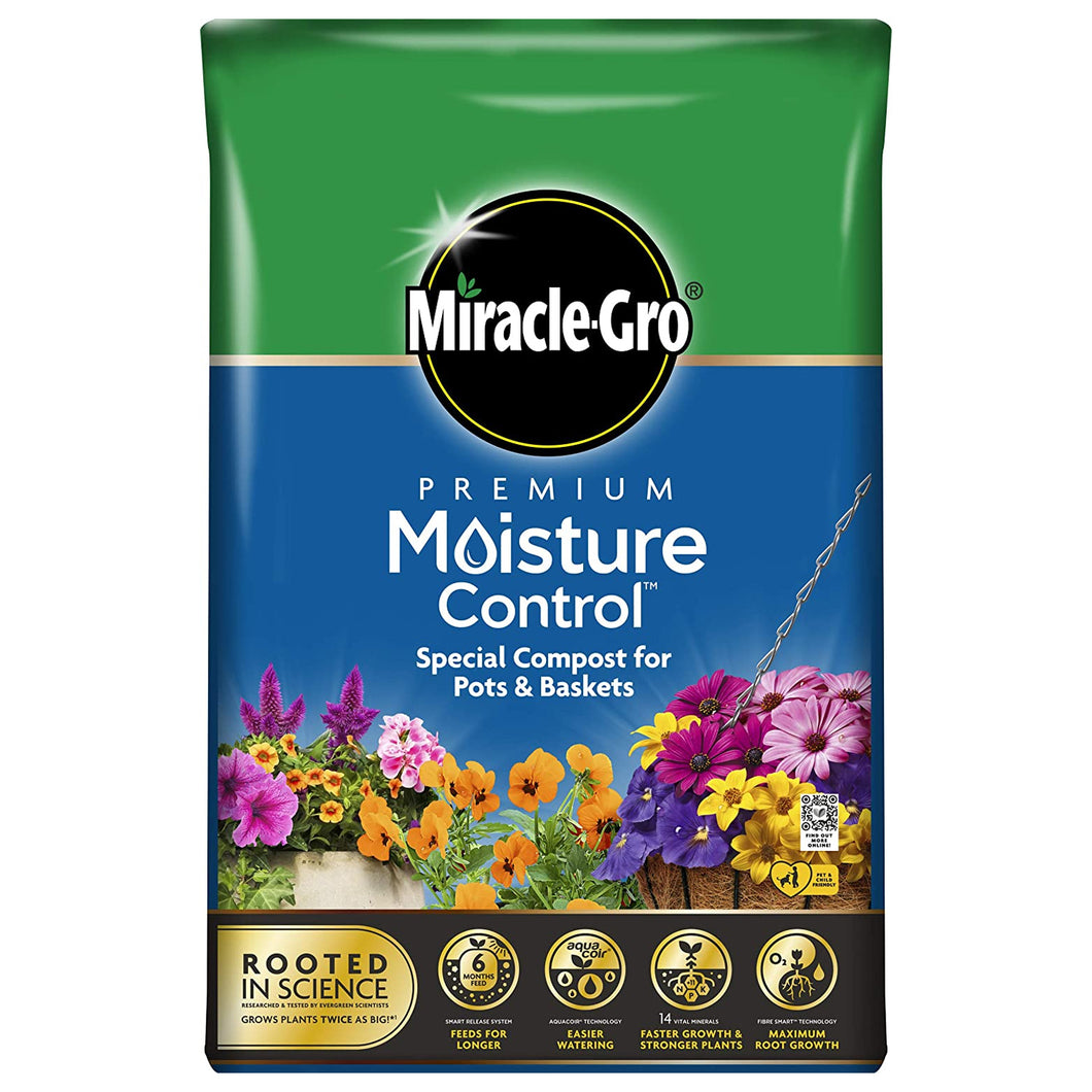 Miracle-Gro Moisture Control Compost 40 Liters