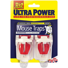 Load image into Gallery viewer, The Big Cheese Ultra Power Mouse Traps 2 Pack
