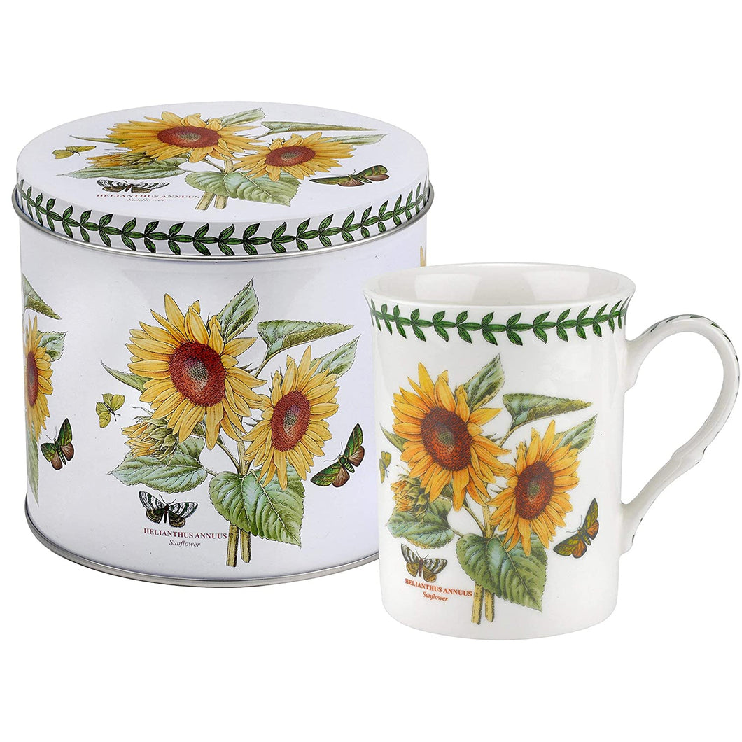 Portmeirion Botanic Garden Sunflower Mug & Tin Set