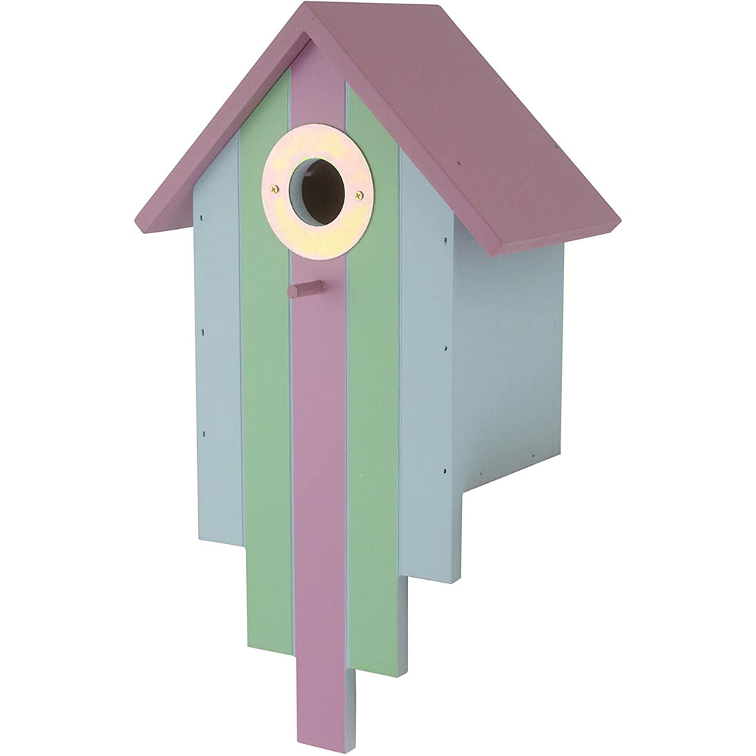 Multi Coloured Wooden Nesting Boxes