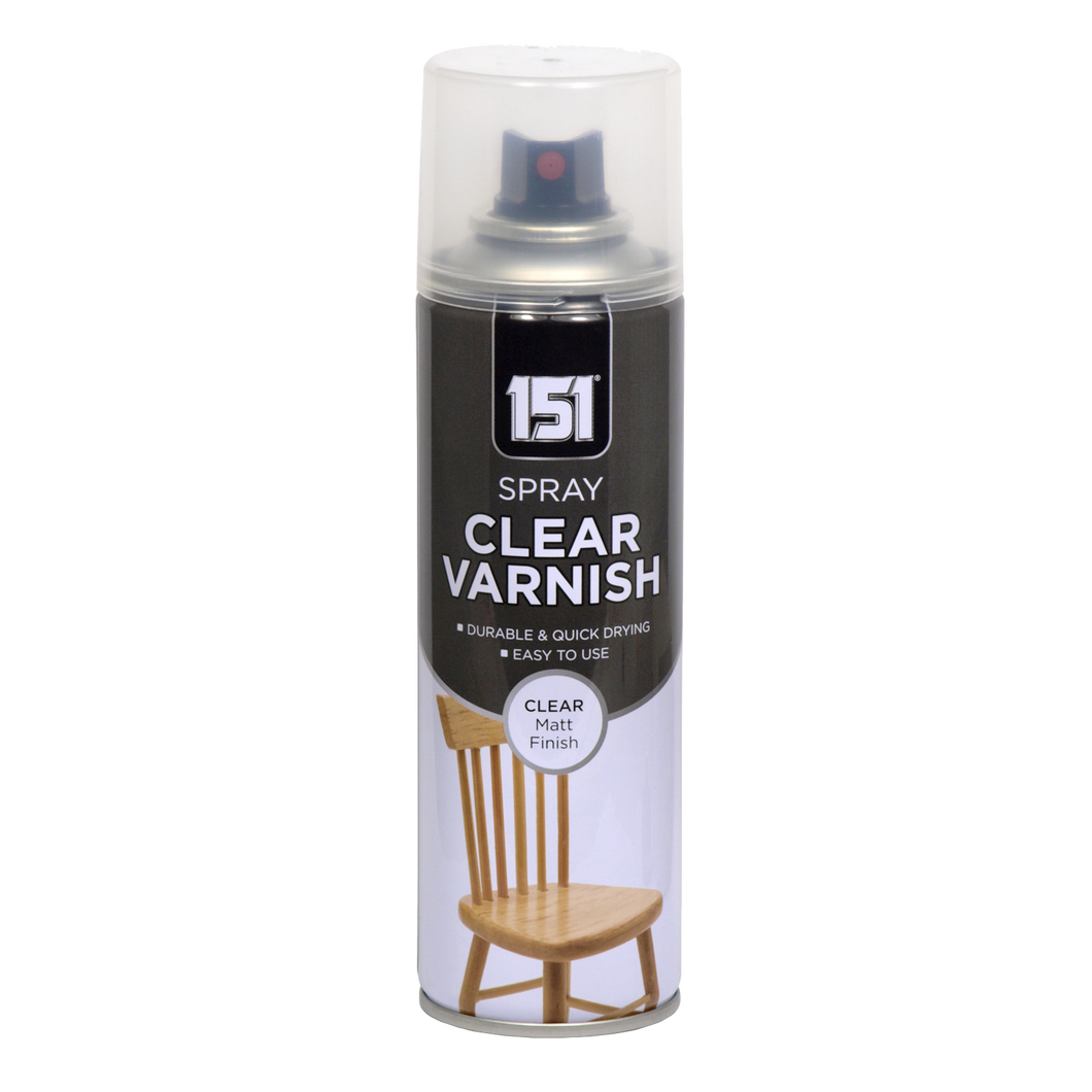 Clear Varnish Spray Paint 400ml