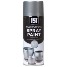 Load image into Gallery viewer, Silver Multi Purpose Spray Paint
