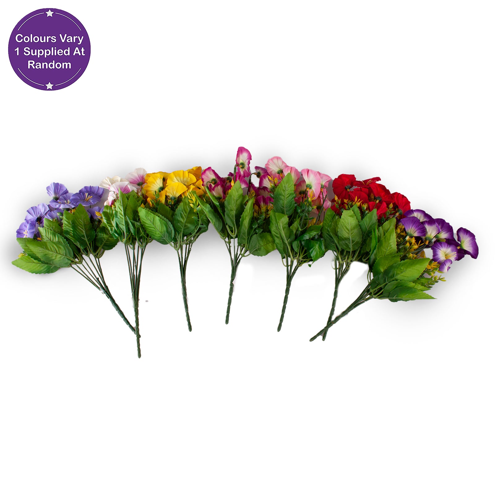 Morning Glory Flower Bunch Assorted 7 Colours – Yorkshire Trading Company