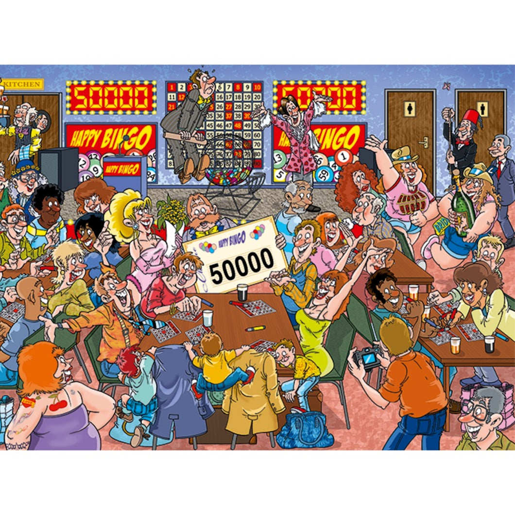 Wasgij Mystery 19 Bingo Blunder! 1000 Piece Jigsaw