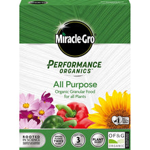 Load image into Gallery viewer, Miracle-Gro Performance Organics All Purpose Food 1KG
