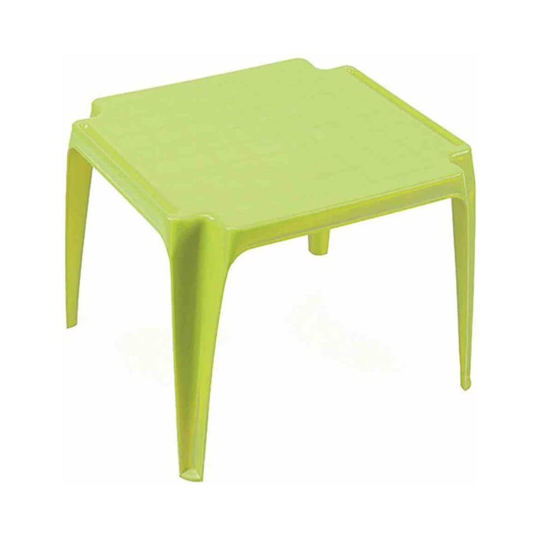 Children's Green Plastic Garden Table 56cm