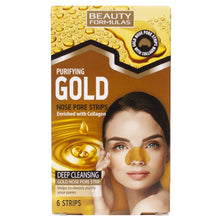 Load image into Gallery viewer, Beauty Formula Purifying Gold Nose &amp; Eye Gel Patches
