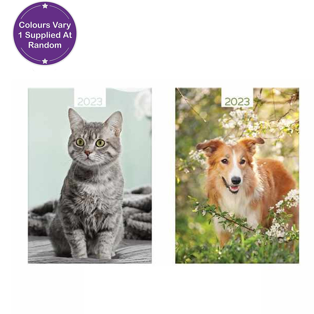 Dogs & Cats A5 2023 Diary