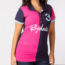 Load image into Gallery viewer, Bright Pink &amp; Navy Rydale Polo Shirt