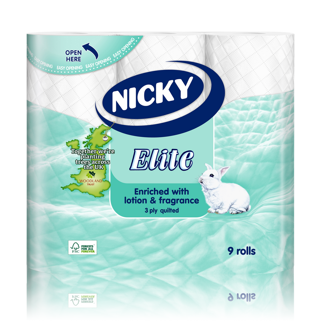 Nicky 3 Pack Toilet Rolls