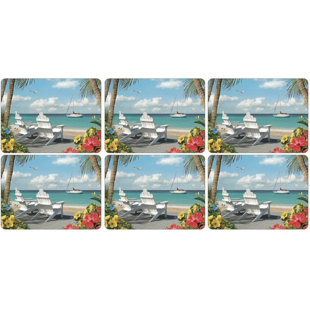 Pimpernel In The Sunshine Placemats Set Of 6
