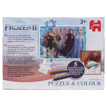 Load image into Gallery viewer, Frozen II Puzzle &amp; Colour