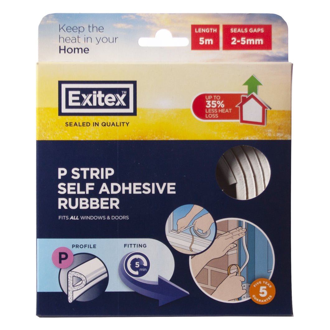 P- Strip Self Adhesive Rubber