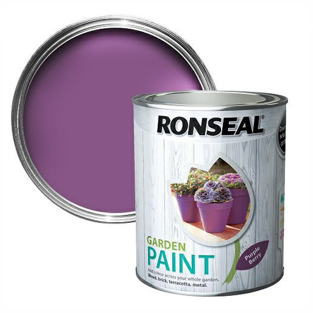 Ronseal Purple Berry Garden Paint 750ml