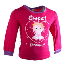 Load image into Gallery viewer, Girl&#39;s Unicorn Fairy Pyjamas 2 Pack

