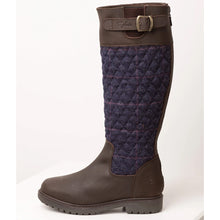 Load image into Gallery viewer, Ladies Middleham Quilted Country Boot Navy
