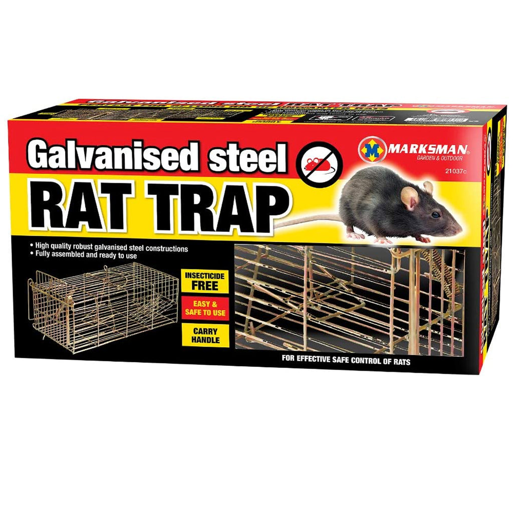 Marksman Galanised Steel Rat Trap 