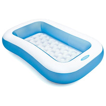 Load image into Gallery viewer, Intex Rectangular Baby Pool With Soft Inflatable Floor 65.5&quot;
