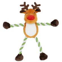 Load image into Gallery viewer, Good Boy Hug Tug Christmas Dog Toys

