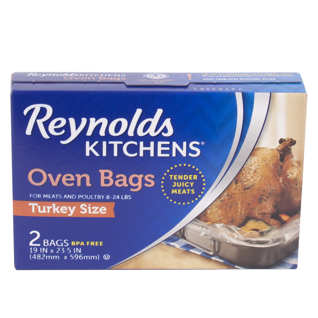 Reynolds Oven Bags Turkey Size 2pk 
