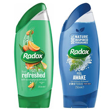 Load image into Gallery viewer, Radox Shower Gel With 100% Nature Fragrances 250ml
