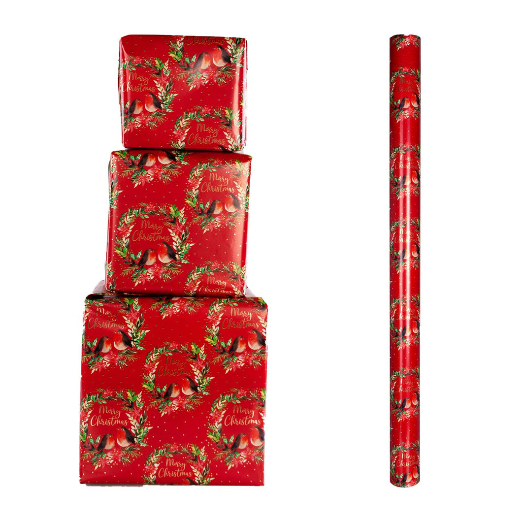 Christmas By Violet  Season's Traditions Gift Wrap 4m