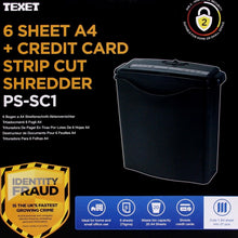 Load image into Gallery viewer, Texet Electric A4 Desktop Paper Shredder
