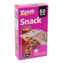 Load image into Gallery viewer, Resealable Food Bags 50pk