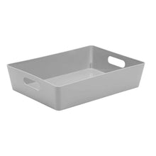 Load image into Gallery viewer, Grey Plastic Studio Baskets (Selection Of Sizes)

