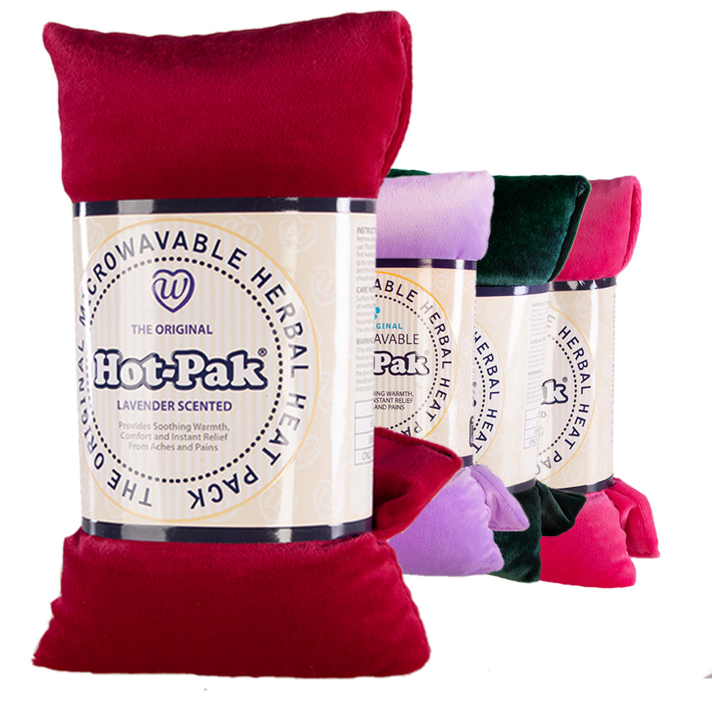 Hot-Pak Microwavable Velvet Lavender Sack Assorted
