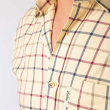 Load image into Gallery viewer, Rydale Country Check Shirts For Men Sand Ebberstone Big Check

