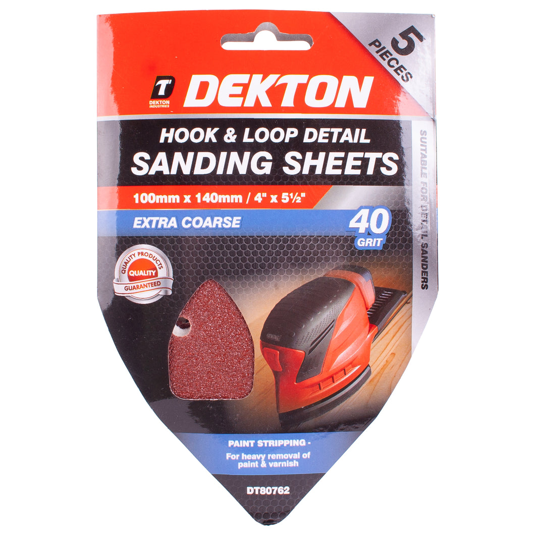Extra Course Detail Sanding Sheets 40 Grit