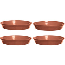 Load image into Gallery viewer, Whitefurze Terracotta Saucer For 10&quot; Pots 4 Pack
