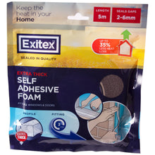 Load image into Gallery viewer, Exitex Extra Thick Self Adhesive Foam