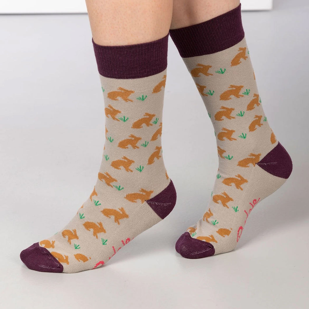Ladies Patterned Socks