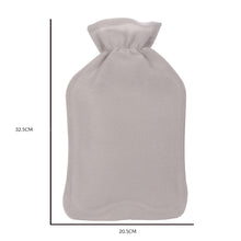 Load image into Gallery viewer, Cozy &amp; Warm Hot Water Bottle With Fleece Cover 2L
