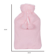 Load image into Gallery viewer, Cozy &amp; Warm Hot Water Bottle With Plush Cover 2L
