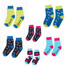 Load image into Gallery viewer, Junior Patterned Socks