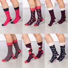 Load image into Gallery viewer, Patterned ladies ankle socks
