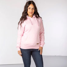 Load image into Gallery viewer, Pink Bumble Bee Pattern Embroidered Hoodies For Women