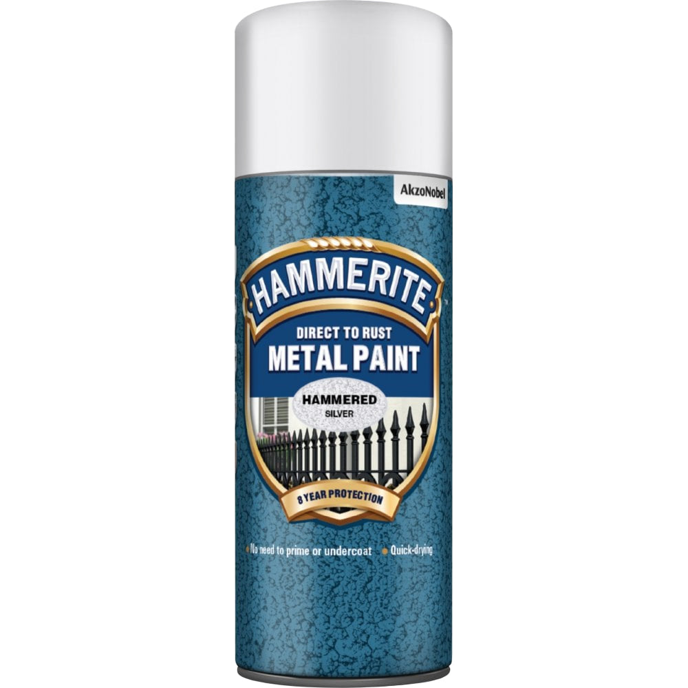 Silver Hammered Metal Spray Paint