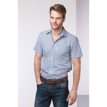 Load image into Gallery viewer, Mens Short Sleeved Check Shirt