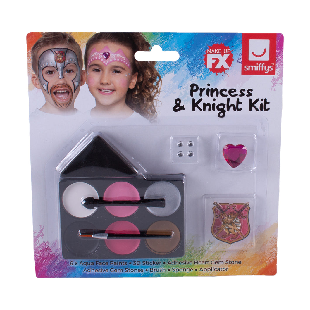 Smiffys Face Paint Kit Princess & Knight