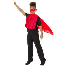 Load image into Gallery viewer, Smiffys Kids Superhero Kit Red 
