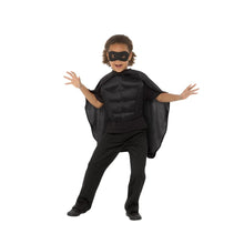 Load image into Gallery viewer, Smiffys Costume Kids Superhero Kit Black
