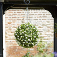 Load image into Gallery viewer, Smart Garden Faux Hanging Topiary Rose Balls
