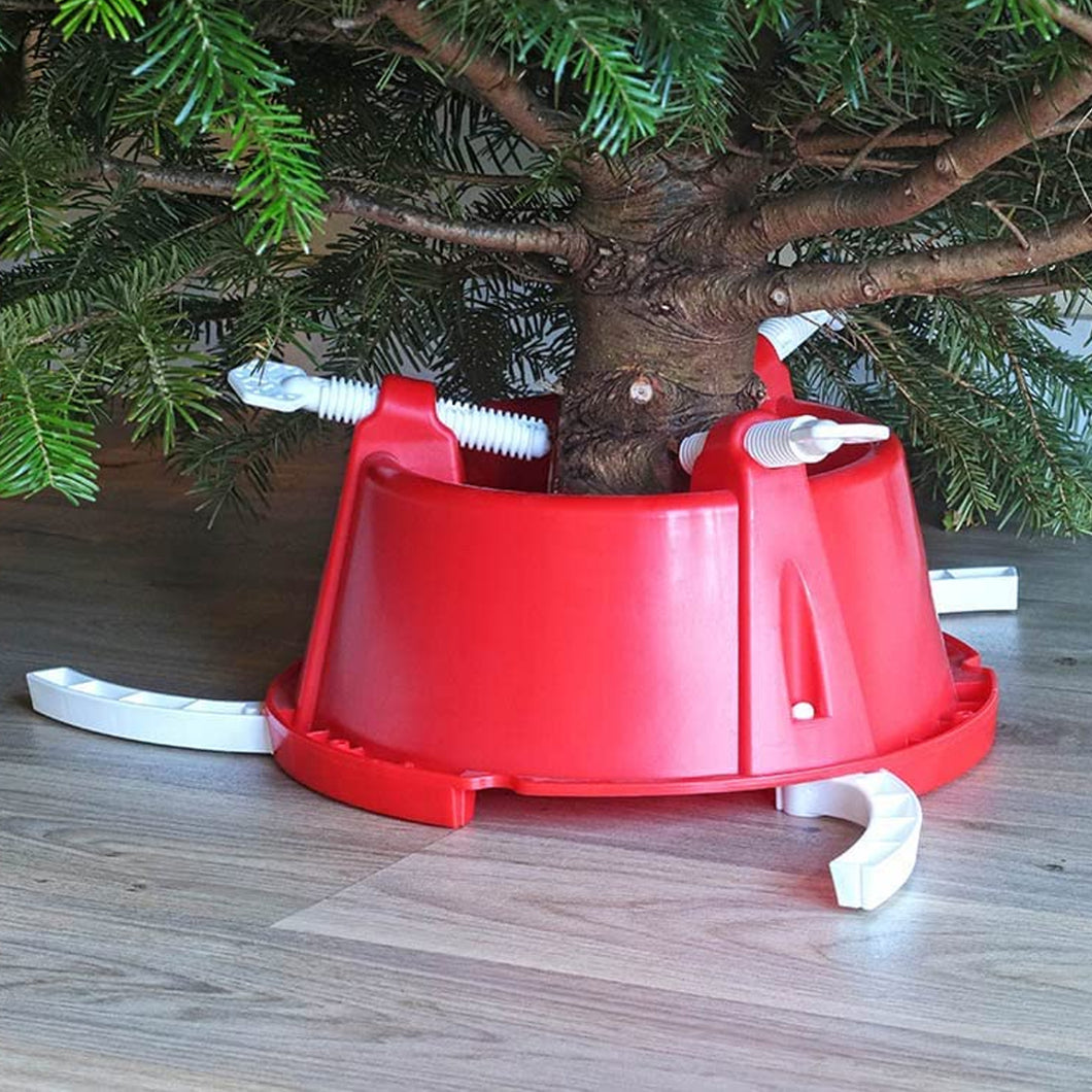 Bertie Red Santa Suit Christmas Tree Stand