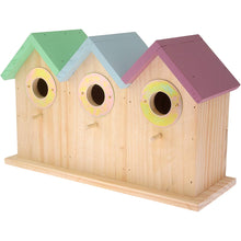 Load image into Gallery viewer, Multi Coloured Wooden Nesting Boxes