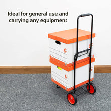 Load image into Gallery viewer, Milestone Heavy Duty Trolley With Elastic Straps
